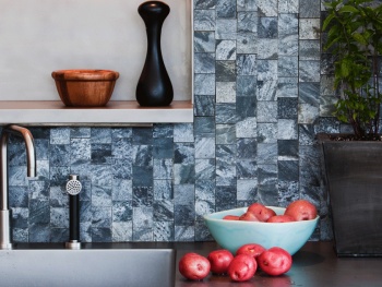 Stacked Tile – Silver